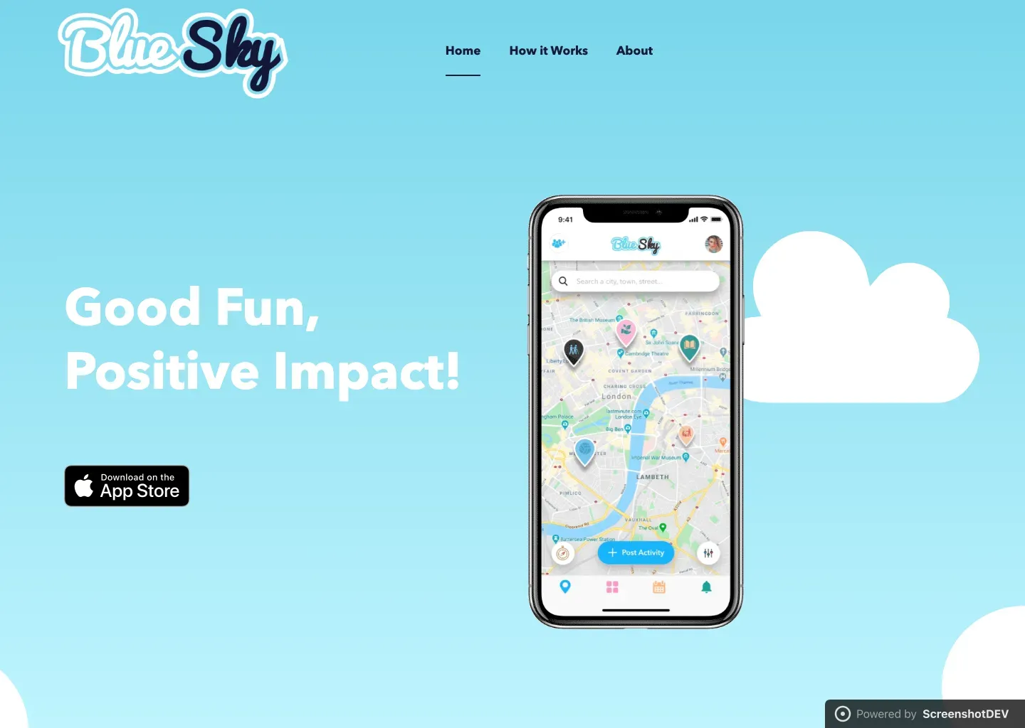 Screenshot of bluesky.app